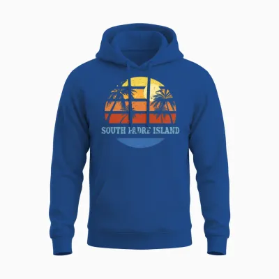 South Padre Island Texas South Padre Island Beach Unisex Hoodie - Royal