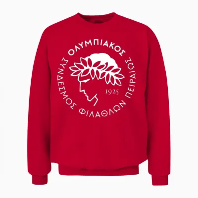 Olympiacos Piraeus Greek Ultras Gate 7 Unisex Sweatshirt - Red