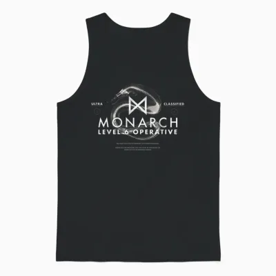 Godzilla vs Kong - Offizieller Monarch Operative Unisex Tank Top - Black