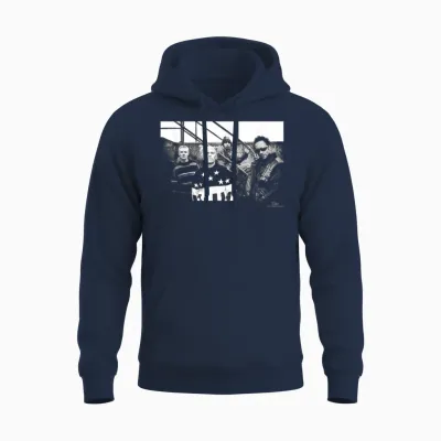 Photo the Prodigy Firestarter by Phil Nicholls Unisex Hoodie - Navy