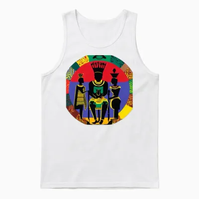 King Family 1.0 Unisex Tank Top - White