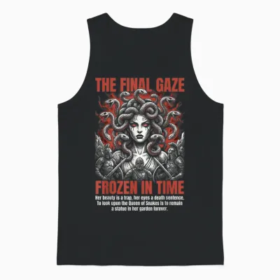 Gorgon Medusa Tabletop Dark Rpg Fantasy Gamer Unisex Tank Top - Black