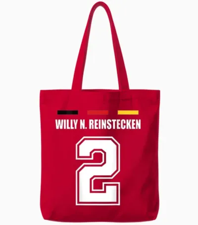 Lustige Namen Deutschland Trikot Für Mallorca Und Die Party Tote Bags - Red
