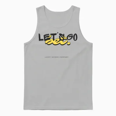 Let's Go Design - Bet Series Unisex Tank Top - Ash