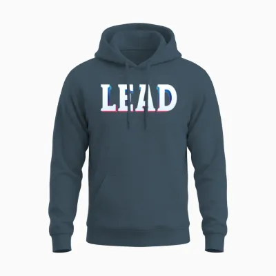 Retro - Lead Unisex Hoodie - Dark Heather