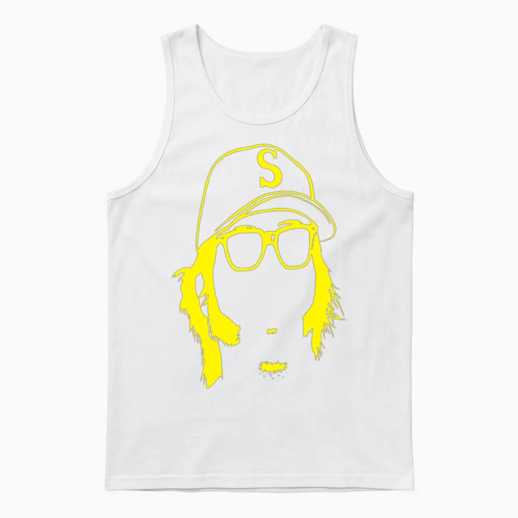 Larry Bernandez King Felix Seattle Baseball Unisex Tank Top - White