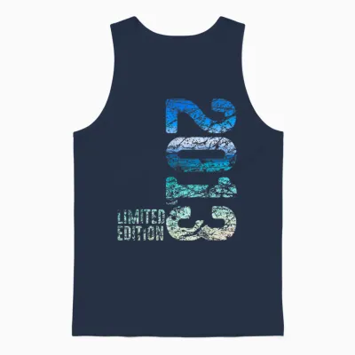 13. Geburtstag Junge Mädchen 13 Jahre 2013 Geschenk Lustig Unisex Tank Top - Navy