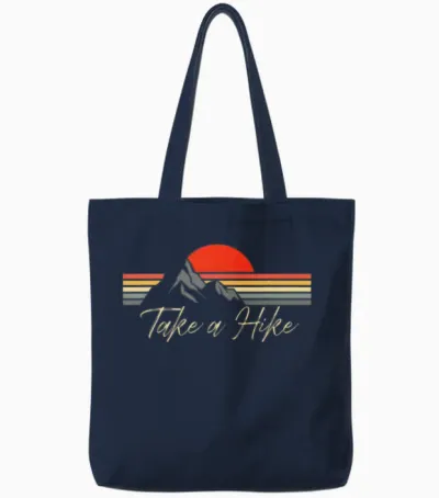 Hiking Apparel Outdoor Backpacking Camping Hiking Tote Bags - Navy
