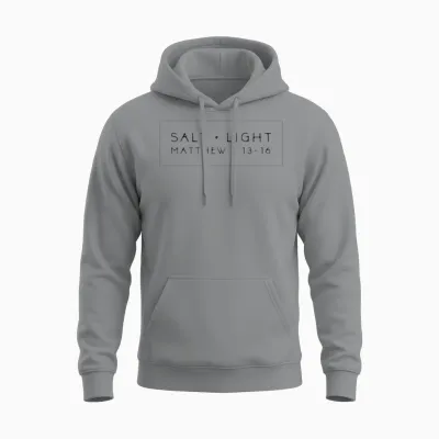Salt Light Matthew Unisex Hoodie - Sport Grey