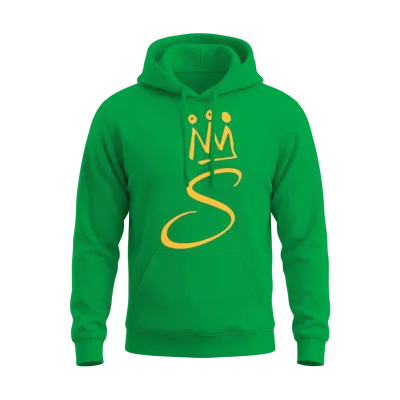 Letter S Unisex Hoodie - Irish Green