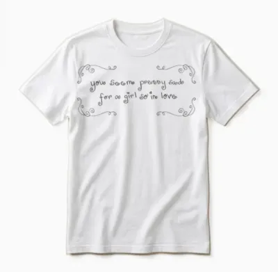 Offizielle Olivia Rodrigo You Seem So in Love Unisex T-Shirt - White
