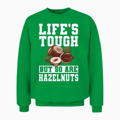 Funny Hazelnut Unisex Sweatshirt - Irish Green