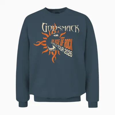 Godsmack the Rise of Rock Itin Unisex Sweatshirt - Dark Heather