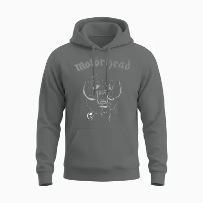 Motörhead Metallic Warpig Unisex Hoodie - Graphite Heather