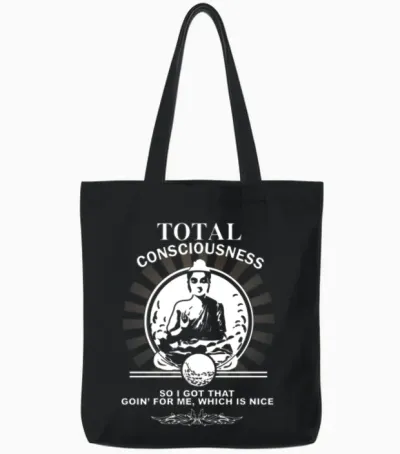 Caddyshack - That Goin' for Me, Which Is Nice Tote Bags - Black