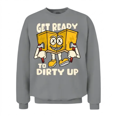 Dirty Outdoor Camping Funny Unisex Sweatshirt - Sport Grey
