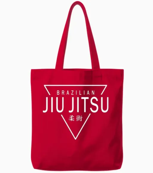 Jiu Jitsu Mma Bjj Boxing & Tote Bags in Red
