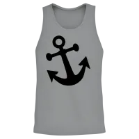 Anchor Unisex Tank Top - Sport Grey – 2