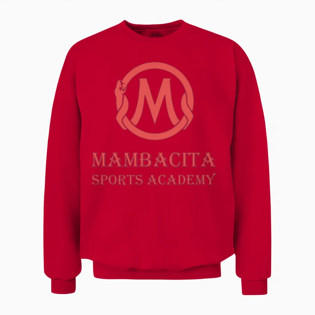 Mambacita Unisex Sweatshirt in Red