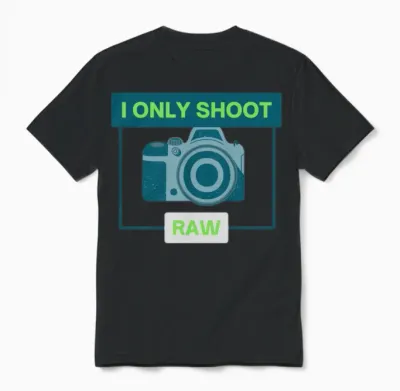 Cameraman Unisex T-Shirt - Black