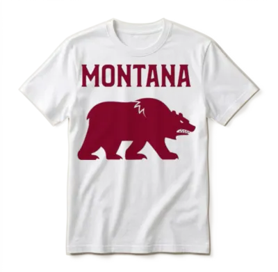 Montana Unisex T-Shirt - White