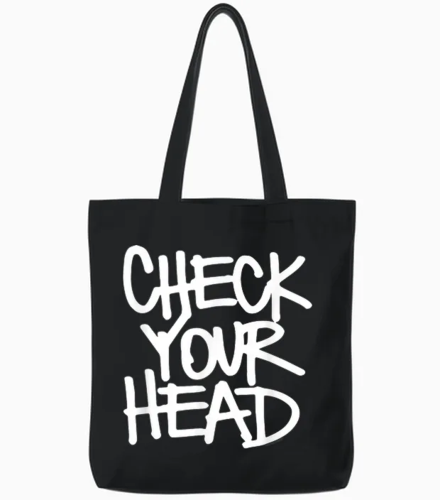 The Beastie Boys Check Your Head Music Gift Hip Hop Fans T-Shirt, Blue, S Tote Bags in Black