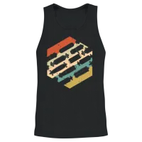 Retro Vintage Skateboards Unisex Tank Top - Black – 2