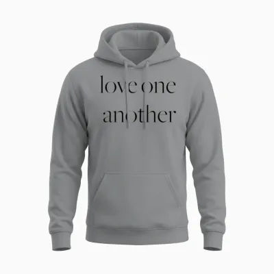 Love One Another | Best-Selling Tshirt Design Unisex Hoodie - Sport Grey