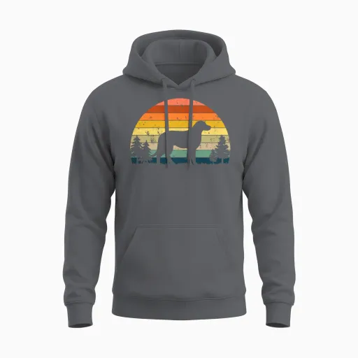 Dog, Puppy, Dog Lover, Funny Dog, Corgi, Doggo, Go Unisex Hoodie - Charcoal