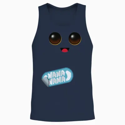 Peely Unisex Tank Top - Navy