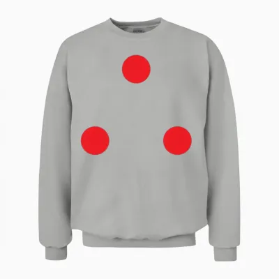 Predator Three Dots Unisex Sweatshirt - Ash