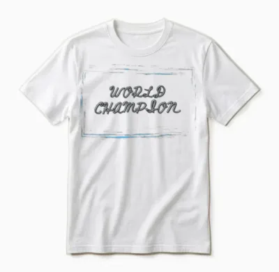 World Champion Unisex T-Shirt - White
