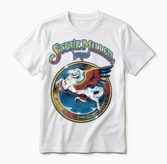 Steve Miller Band - Book of Dreams Unisex T-Shirt in White