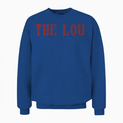 The Lou - Retro St Louis Unisex Sweatshirt - Royal