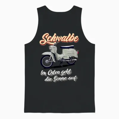 Schwalbe Simson Unisex Tank Top - Black