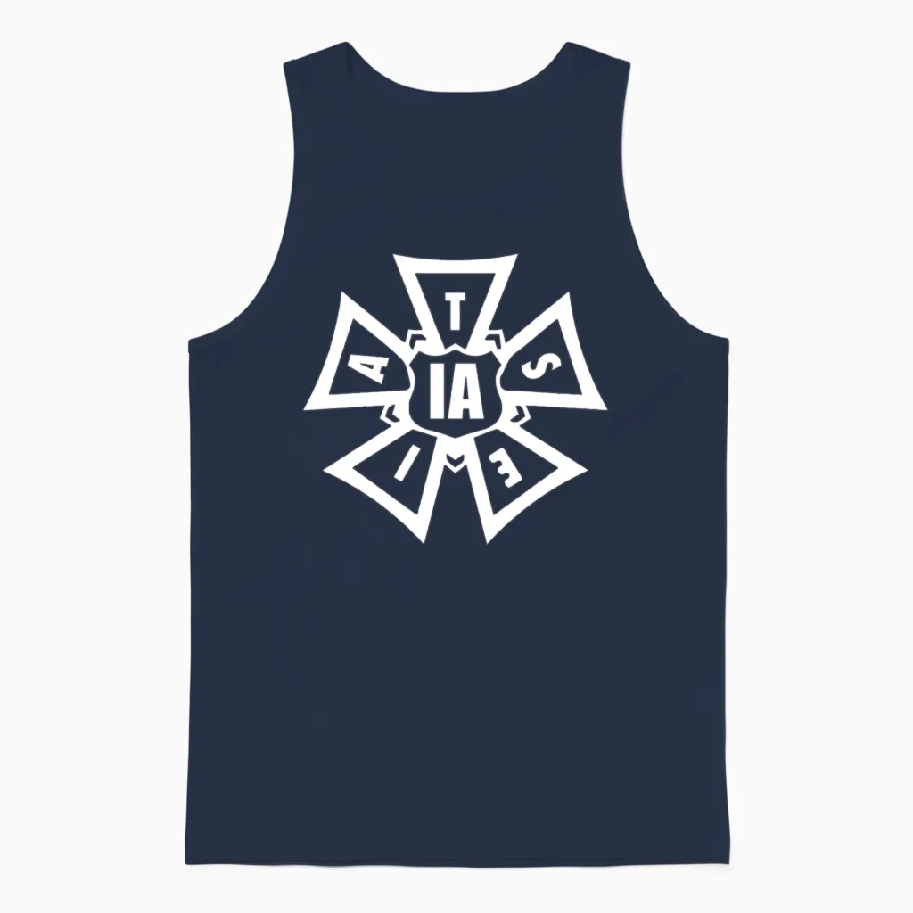 Iatse Unisex Tank Top in Navy