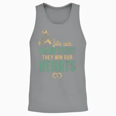 Horse Trust Horseback Riding Lover Horses Love Unisex Tank Top - Sport Grey
