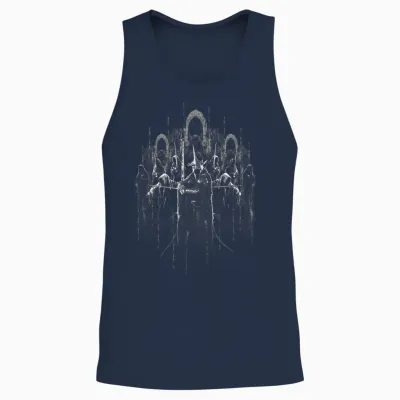 Lord of the Rings the Nine Unisex Tank Top - Navy