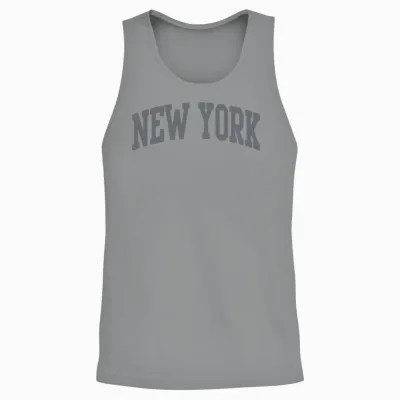 New York Unisex Tank Top - Sport Grey