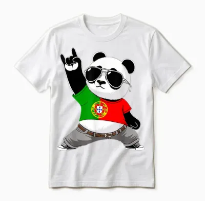 Drapeau Portugais Hommes Femmes Enfants Portugal Unisex T-Shirt - White