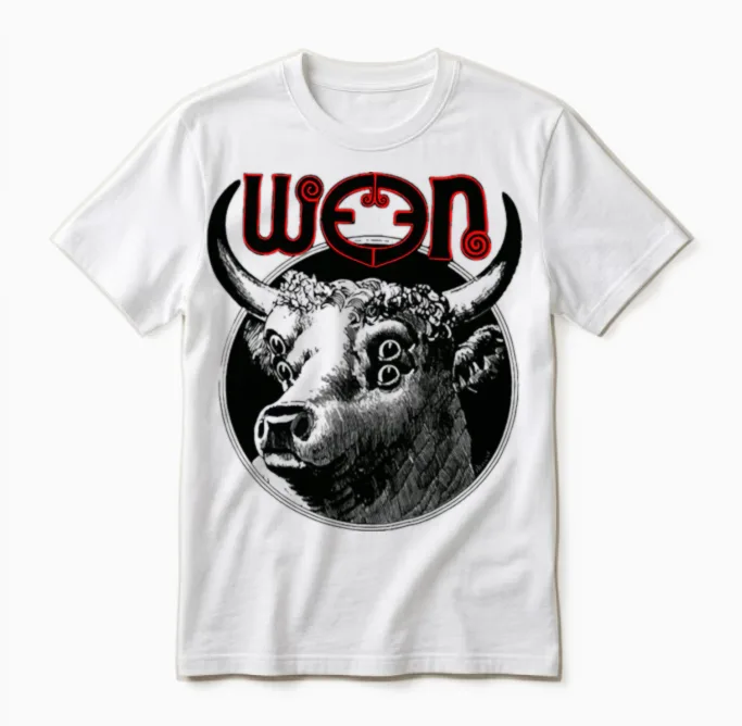 Ween Ox Unisex T-Shirt in White