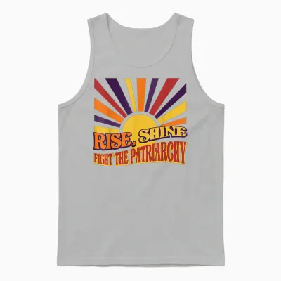 Rise Fight Patriarchat Feminismus Feministische Menschenrechte Unisex Tank Top - Ash