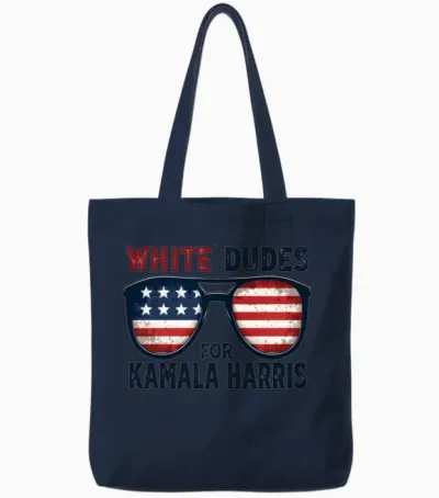 Kamala Harris Tote Bags - Navy