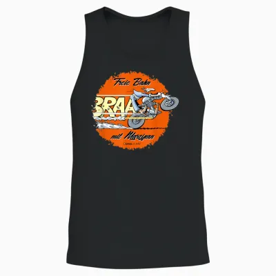 Werner Freie Bahn with Marzipan T-Shirt, Black Unisex Tank Top - Black