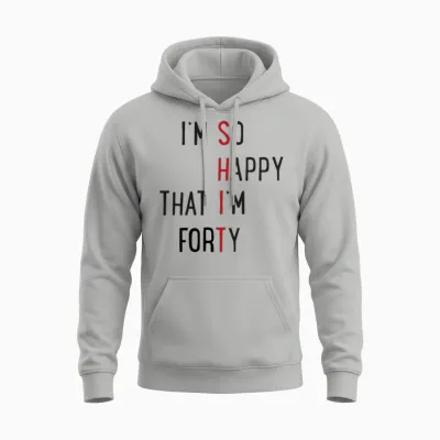40 Birthday Unisex Hoodie - Ash