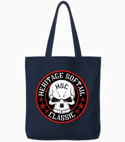 Heritage Softail Classic Tote Bags - Navy