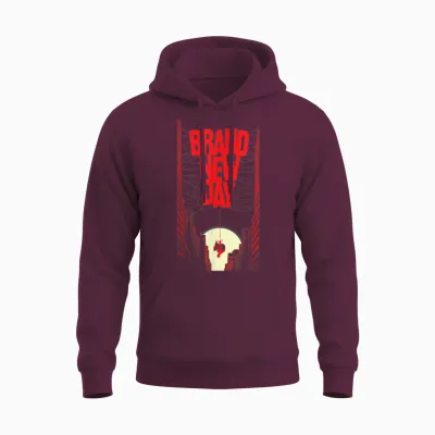 Marvel Spider-Man Studios: Bnd Movie 2026 City Web Title Unisex Hoodie - Maroon