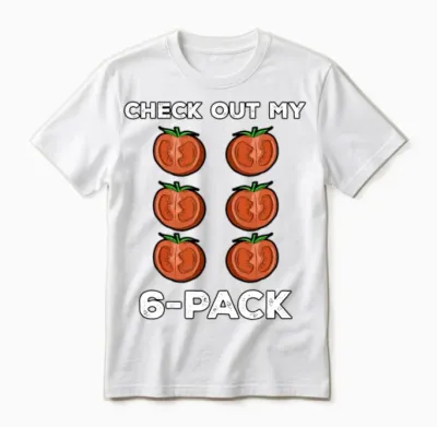Funny Tomato Outfit Unisex T-Shirt - White
