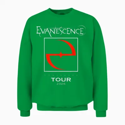 Evanescence 2026 World Tour Unisex Sweatshirt - Irish Green