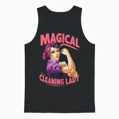 Humeur De Fée Du Ménage Magique Unisex Tank Top - Black